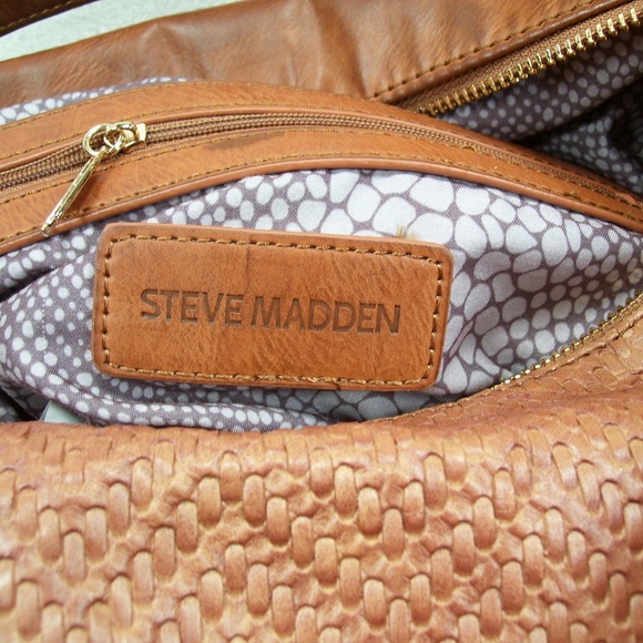 Extra Large Faux Leather Satchel - Picture 7 of 8